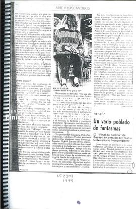 Un Vacío Poblado De Fantasmas