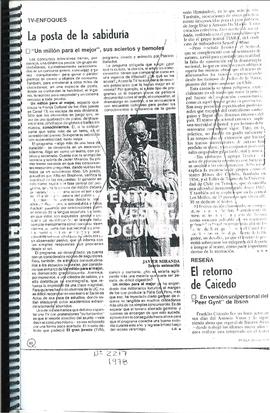 El Retorno De Caicedo