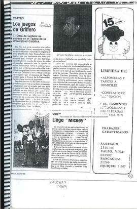 Los Juegos De Griffero