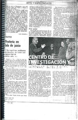 Piratería En Tela De Juicio