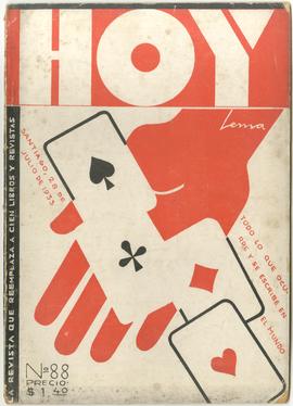 Hoy Magazine, 28 de julio de 1933, nùm. 88, año II