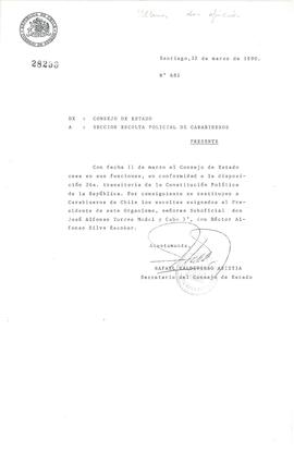 Programa tentativo Ceremonia Transmisión del Mando