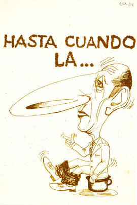 Caricatura satírica de Eduardo Frei Montalva