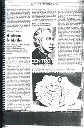 Dramaturgos El Infierno De Morales
