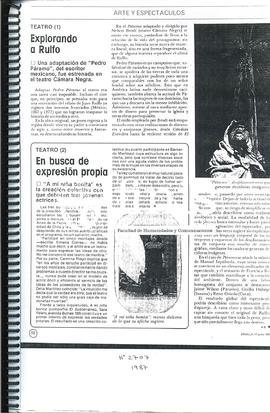 Explorando A Rulfo