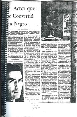 El Actor Que Se Convirtió En Negro