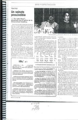 Un Sainete Prescindible