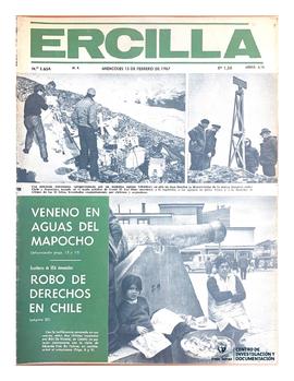 Revista Ercilla. Año XXXII, N° 1654