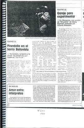 Pirandello En El Barrio Bellavista