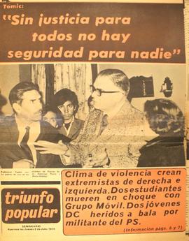 "Sin justicia para todos no hay seguridad para nadie"