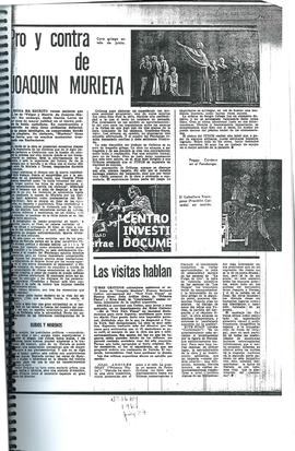 Pro Y Contra De Joaquin Murieta