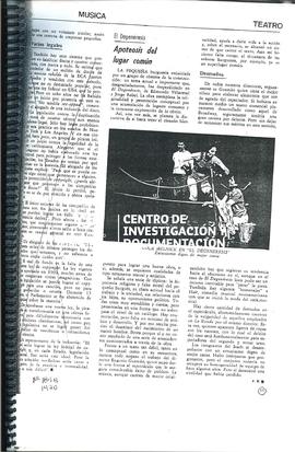 Apoteosis Del Lugar Común