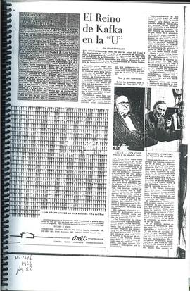 El Reino De Kafka En La “U”