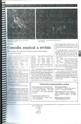 Comedia Musical A Revista