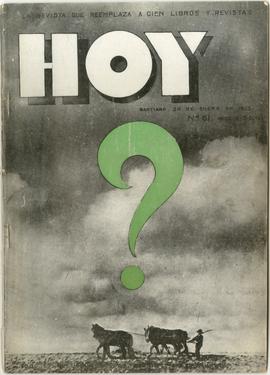 Hoy Magazine, 20 de enero de 1933, núm. 61, año II