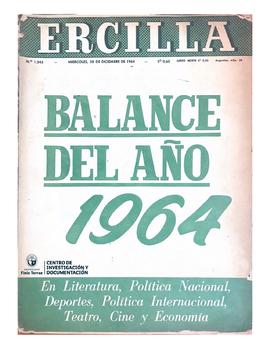 Revista Ercilla. Año XXX, N° 1545