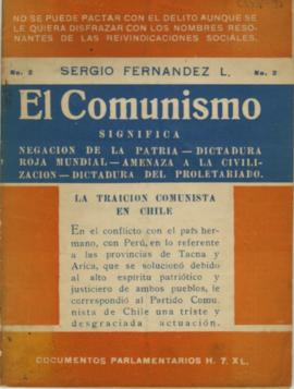 Folleto El comunismo significa..., núm., 2, por Sergio Fernández