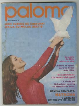 Paloma, 14 noviembre de 1972, año I, núm., 1