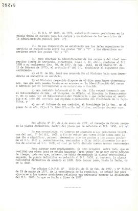 [Nuevas disposiciones establecidas en la escala única de sueldos para los cargos y escalafones de...