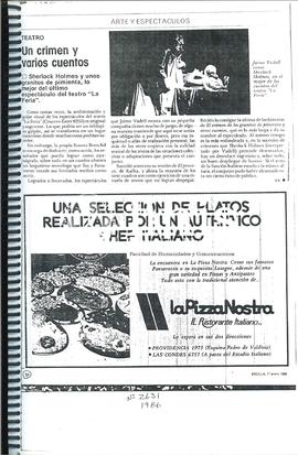 Un Crimen Y Varios Cuentos