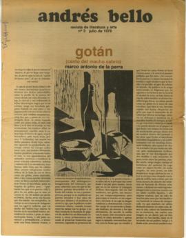 Andrés Bello, julio de 1978, núm., 3