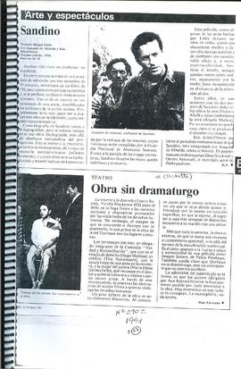 Obra Sin Dramaturgo