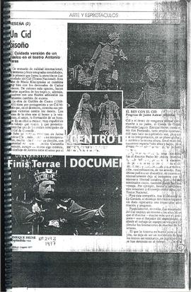 Un Cid Bisoño