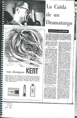 La Caída De Un Dramaturgo (Desde Nueva York)