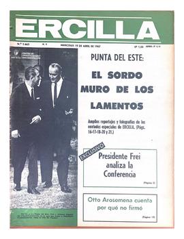 Revista Ercilla. Año XXXIII, N° 1663