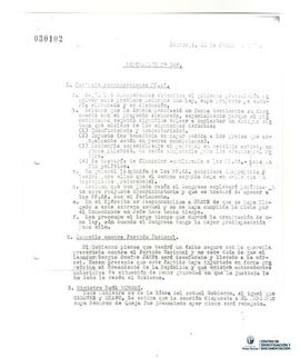Fotocopia de memorándum Nº 246 con información sobre reajuste en remuneraciones de Fuerzas Armada...