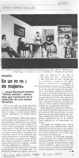 En Un Mundo De Mujeres