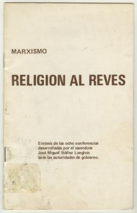Librillo con síntesis de las ocho conferencias realizadas por José Miguel Ibáñez Langlois, titula...