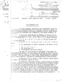Plan Económico 1974