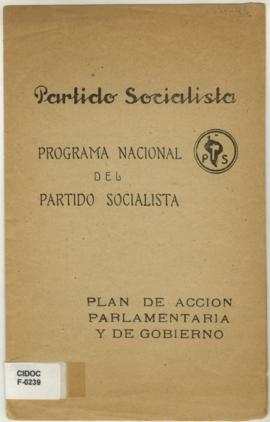 Programa Nacional del Partido Socialista