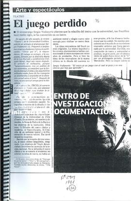 El Juego Perdido