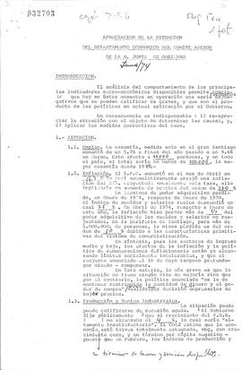 [Análisis de la situación económica de Chile]
