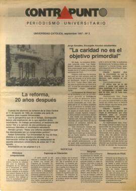 Contrapunto, septiembre de 1987, núm., 3
