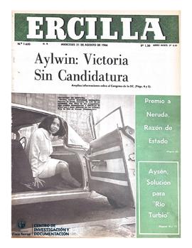 Revista Ercilla. Año XXXII, N° 1630