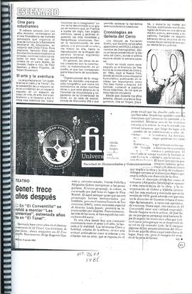 Genet: Trece Años Después