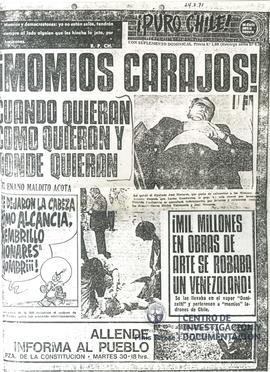 ¡Momios carajos! Cuando quieran, como quieran y donde quieran