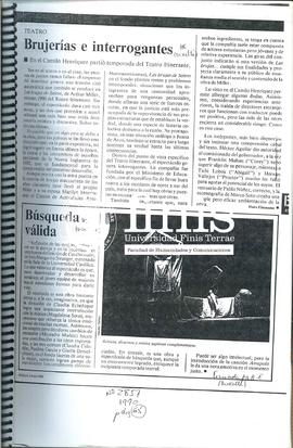 Brujerías E Interrogantes